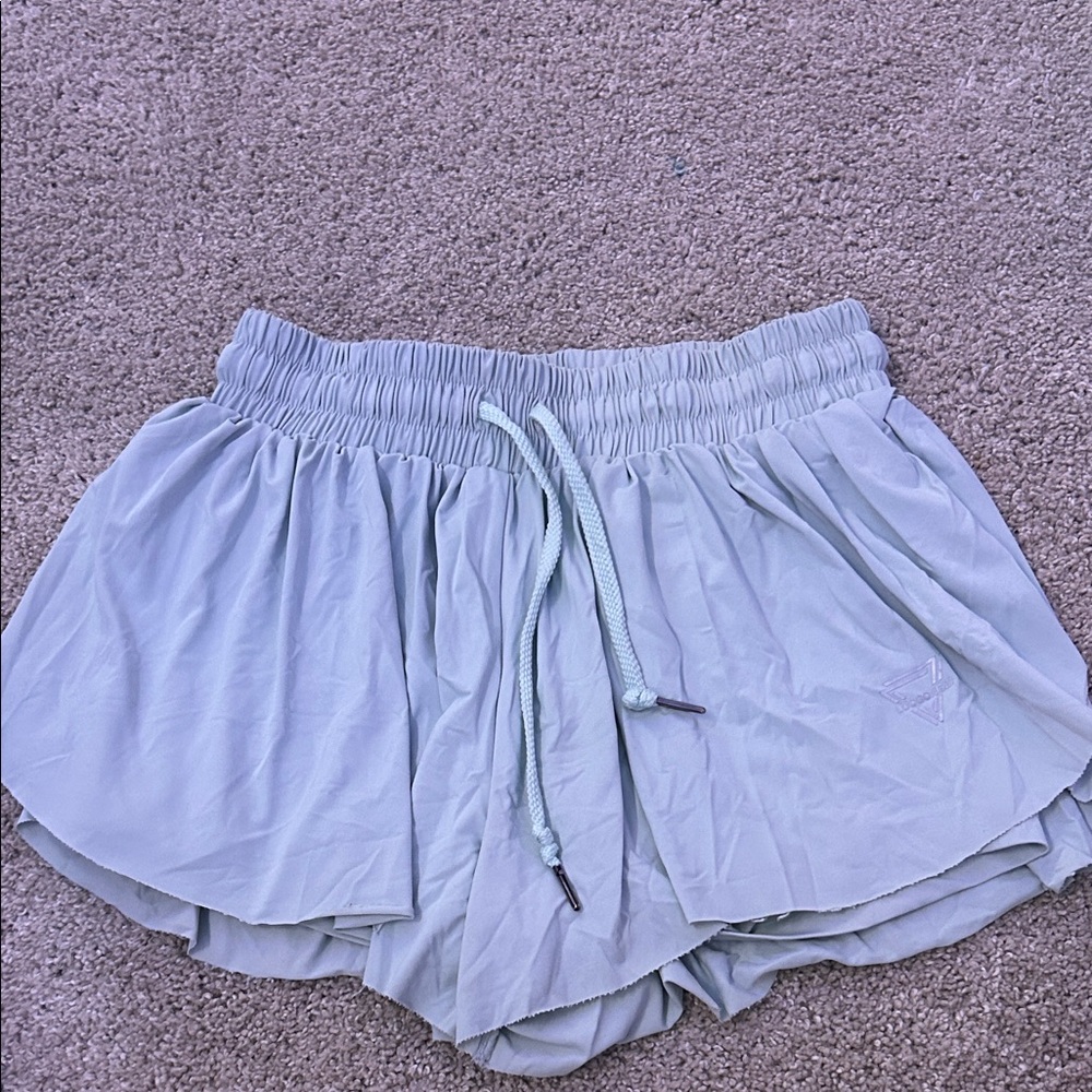 Mint Green Women's Athletic Shorts